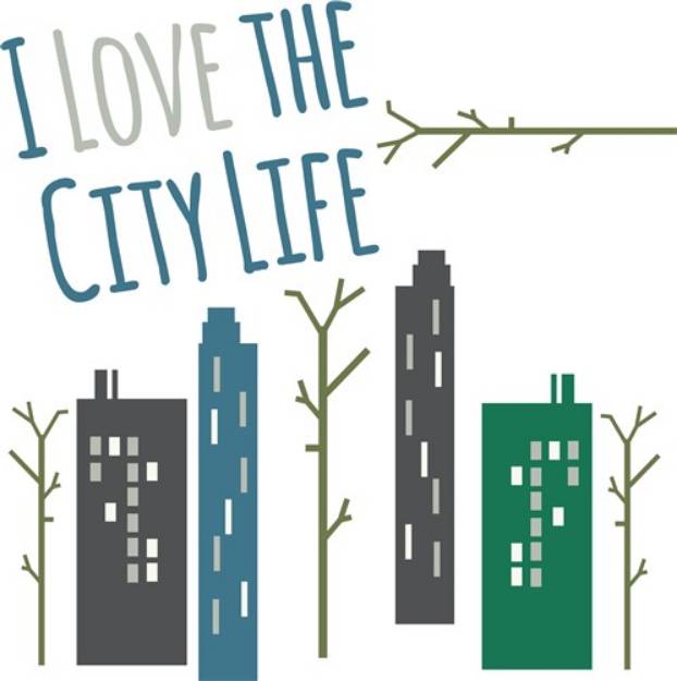 Picture of City Life SVG File