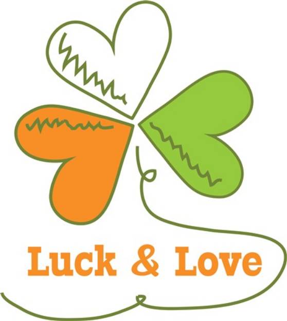 Picture of Luck & Love SVG File
