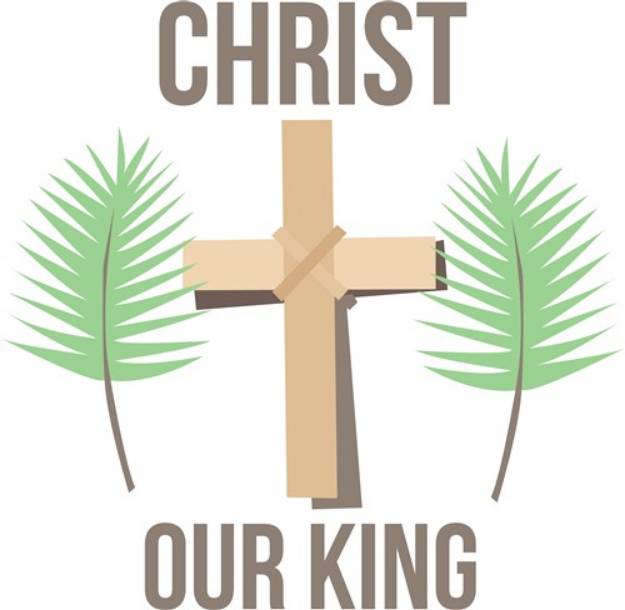 Picture of Christ Our King SVG File