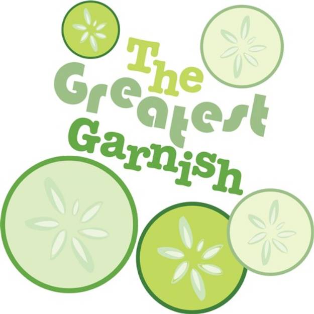 Picture of Greatest Garnish SVG File