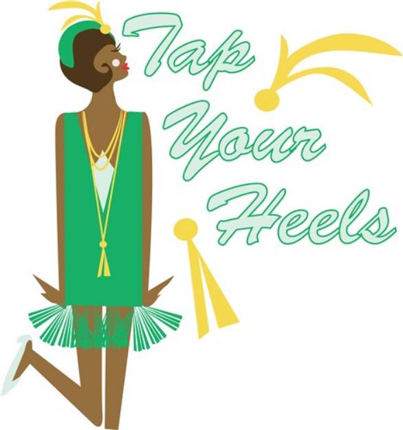 Picture of Tap Your Heels SVG File