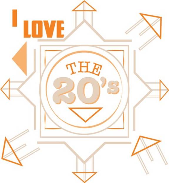Picture of Love The 20s SVG File