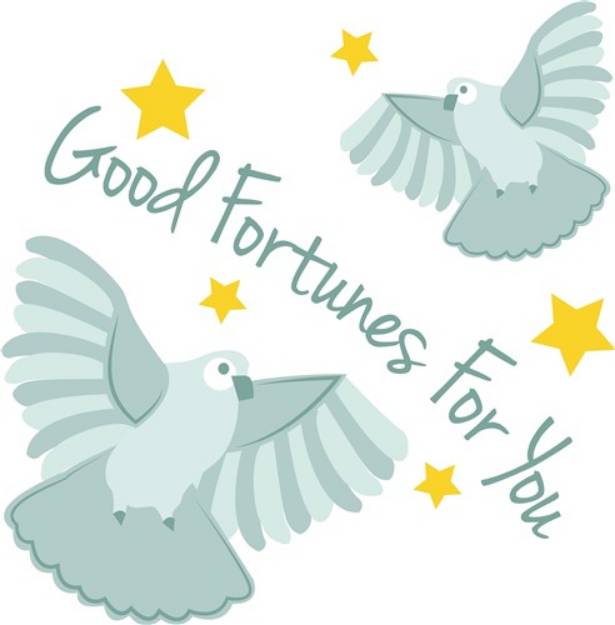Picture of Good Fortunes SVG File
