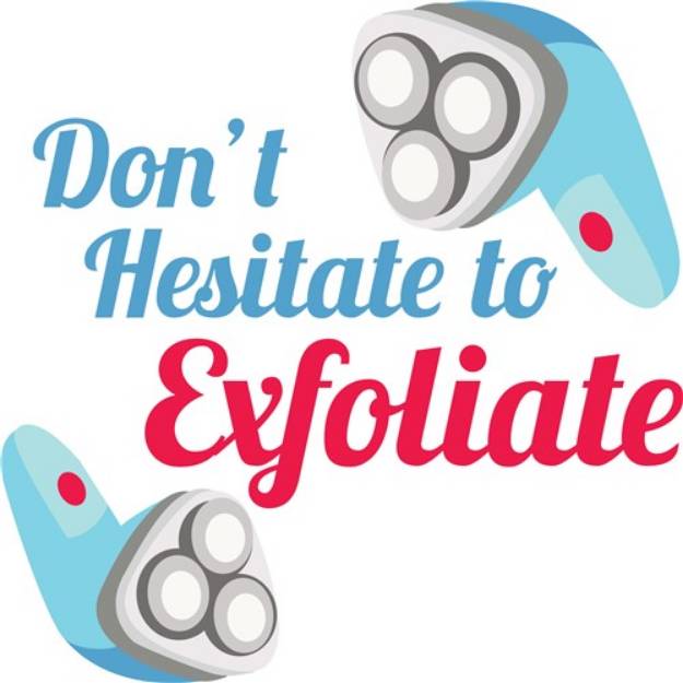 Picture of Exfoliate SVG File