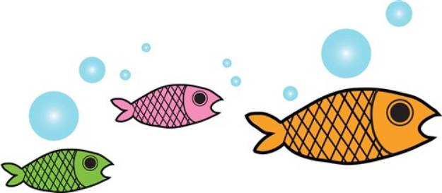 Picture of Fishes SVG File