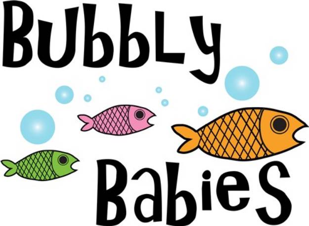 Picture of Bubbly Babies SVG File