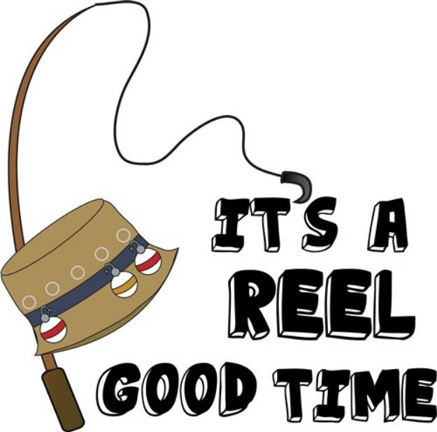 Picture of Reel Good Time SVG File