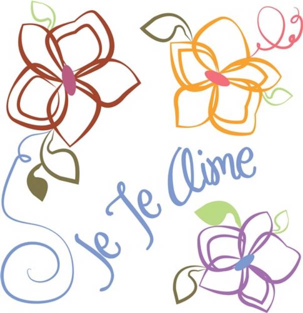 Picture of Je Te Aime SVG File