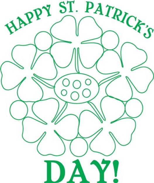Picture of Happy St Patricks Day SVG File