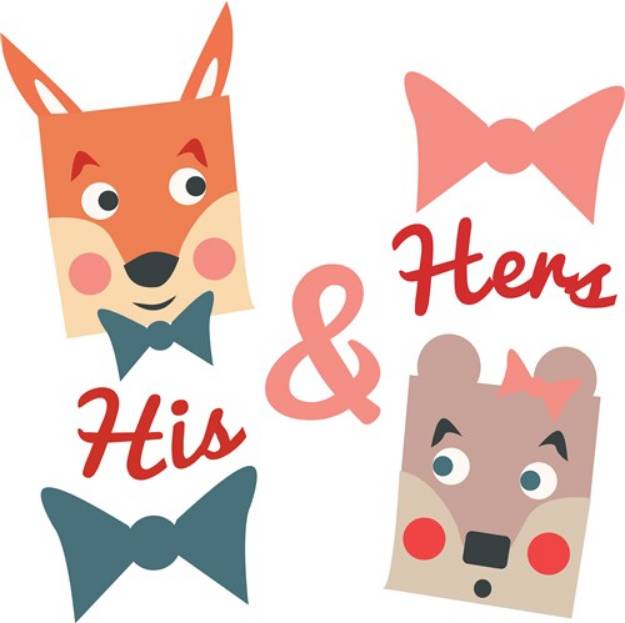 Picture of His & Hers SVG File