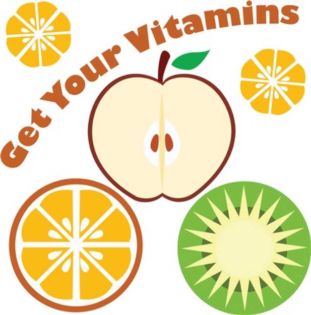 Picture of Get Your Vitamins SVG File