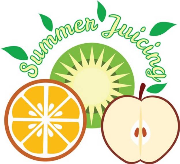 Picture of Summer Juicing SVG File
