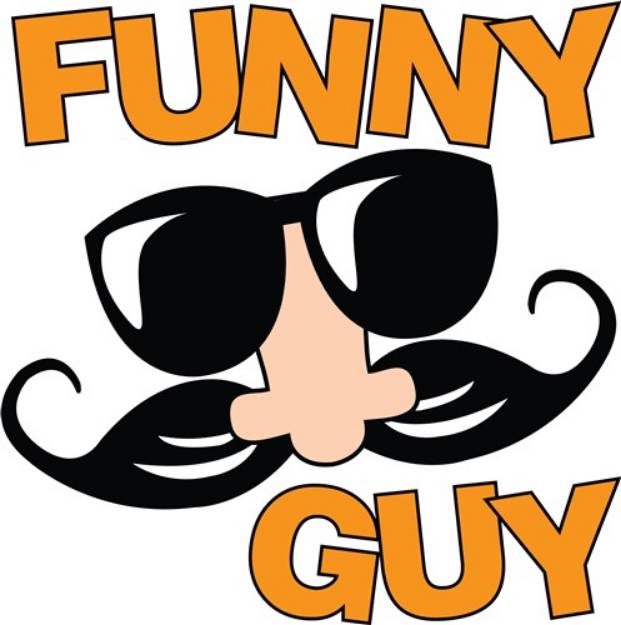 Picture of Funny Guy SVG File
