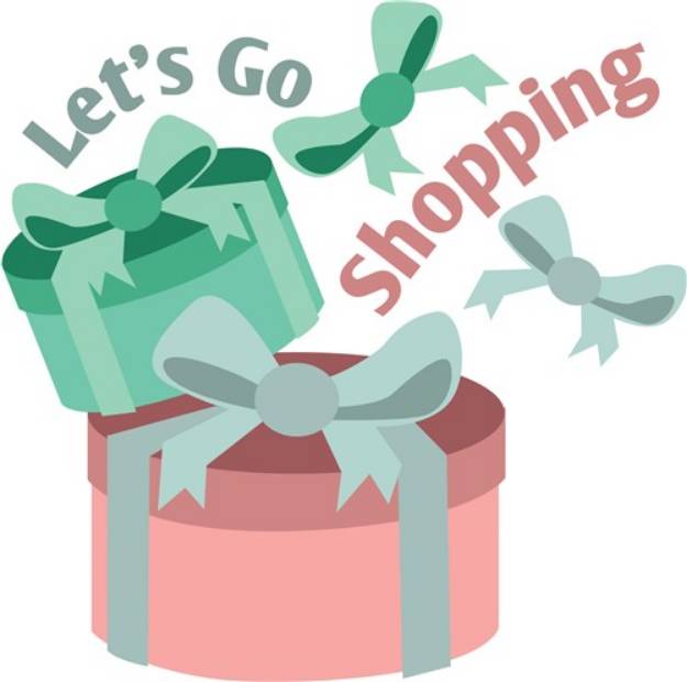 Picture of Lets Go Shopping SVG File