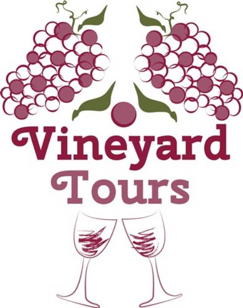 Picture of Vineyard Tours SVG File