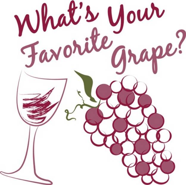 Picture of Favorite Grape SVG File