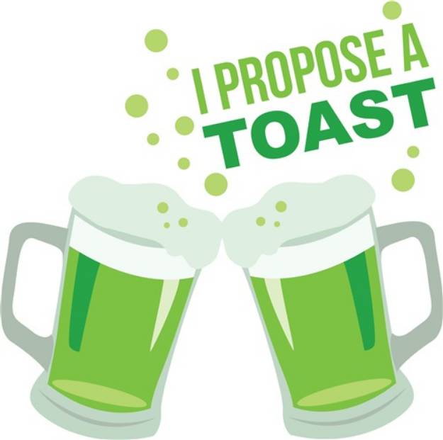 Picture of Propose A Toast SVG File