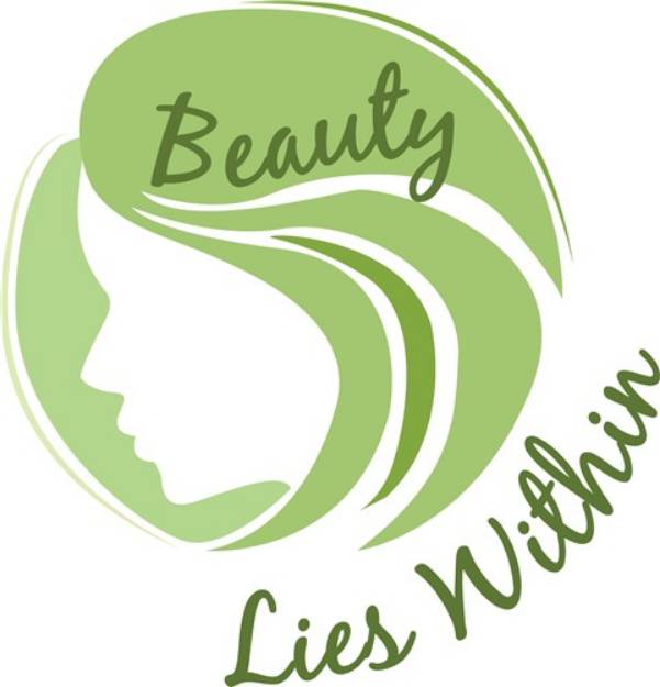 Picture of Beauty Lies Within SVG File