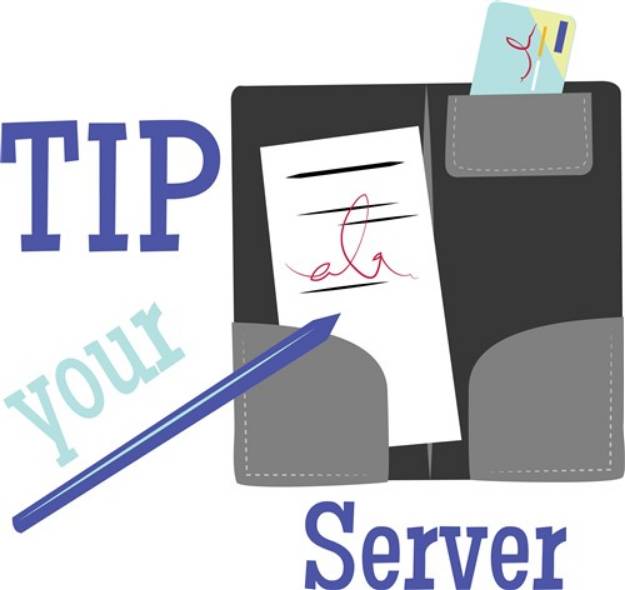 Picture of Tip Your Server SVG File