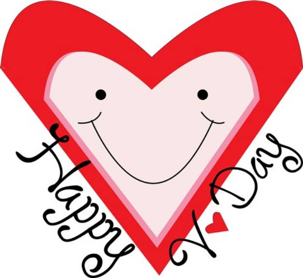 Picture of Happy V Day SVG File