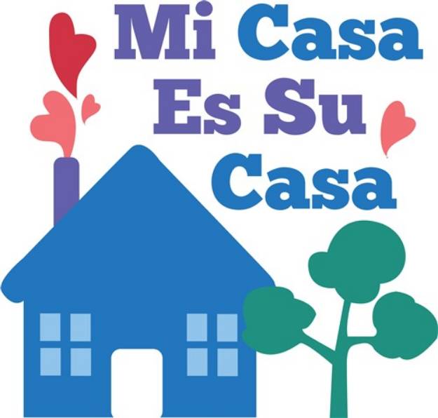 Picture of Mi Casa SVG File