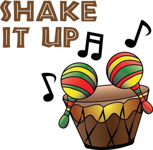 Picture of Shake It Up SVG File