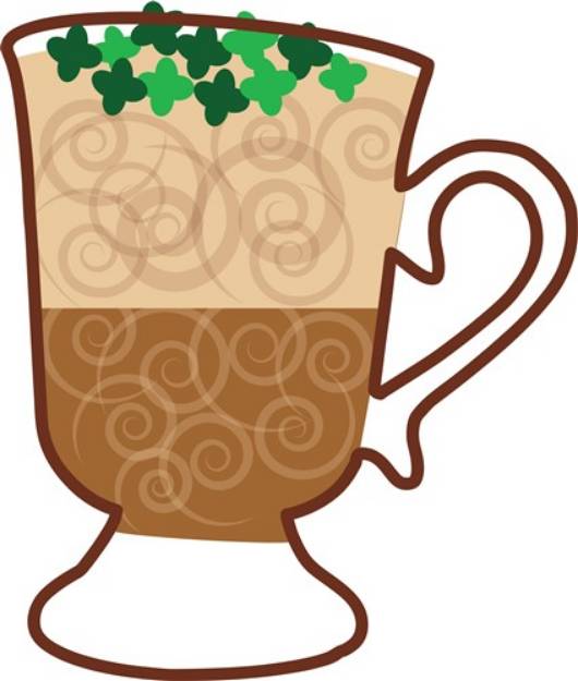 Picture of Irish Coffee SVG File