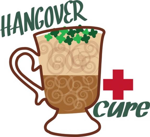 Picture of Hangover Cure SVG File