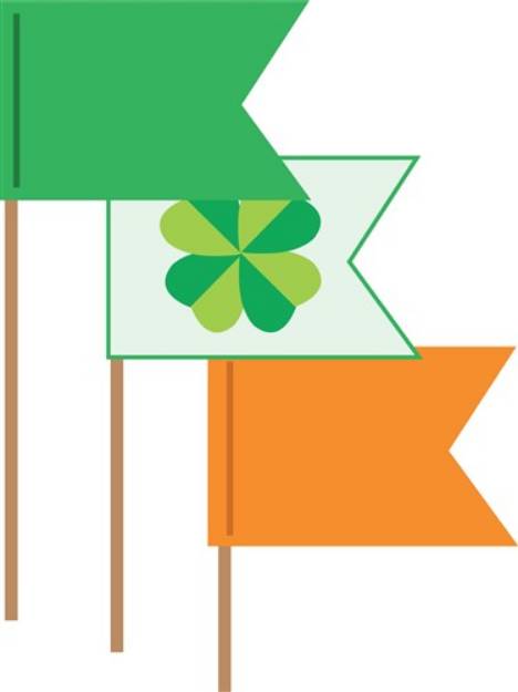 Picture of Irish Flags SVG File