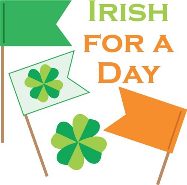 Picture of Irish For A Day SVG File