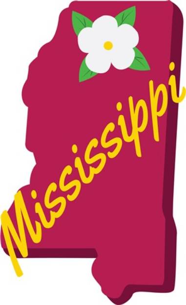 Picture of Mississippi SVG File