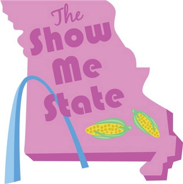 Picture of Show Me State SVG File