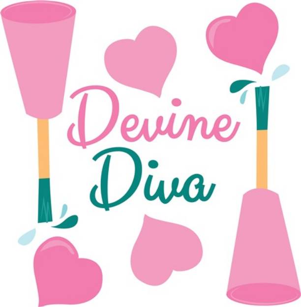 Picture of Divine Diva SVG File