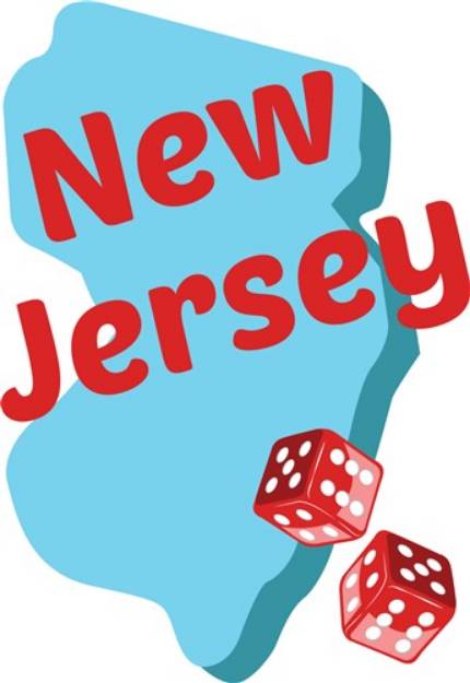 Picture of New Jersey SVG File