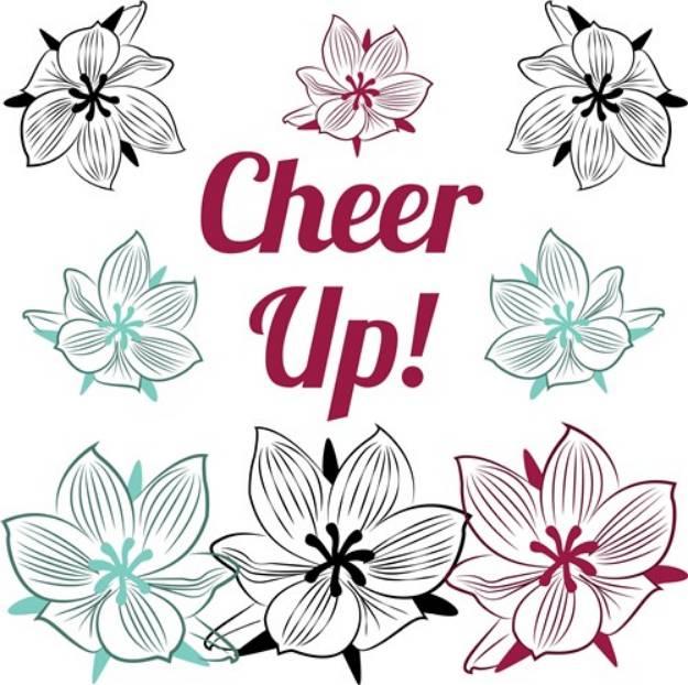 Picture of Cheer Up SVG File