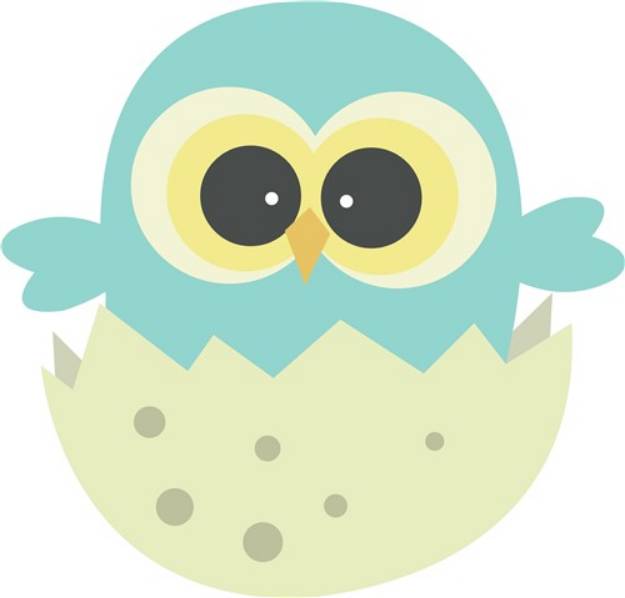Picture of Owl Chick SVG File