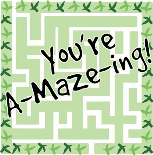 Picture of Youre A-maze-ing SVG File