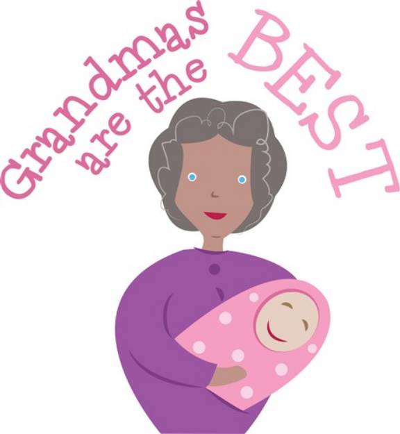 Picture of Grandmas Are Best SVG File