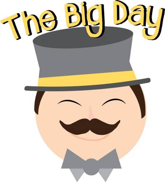 Picture of The Big Day SVG File