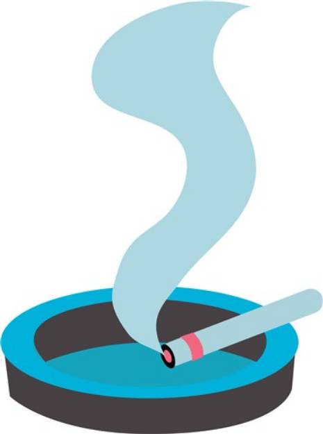 Picture of Ashtray SVG File