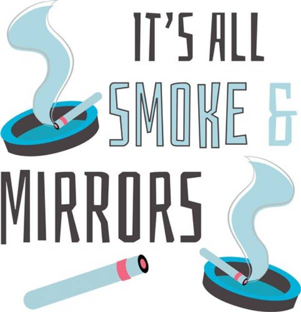 Picture of Smoke & Mirrors SVG File