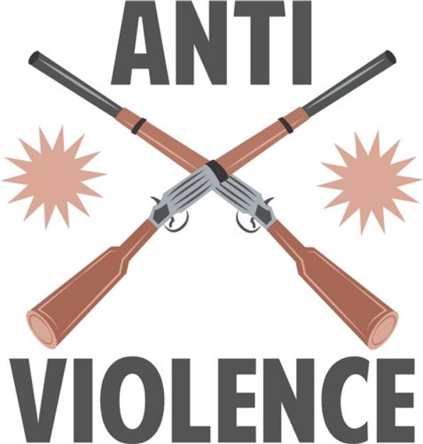 Picture of Anti Violence SVG File