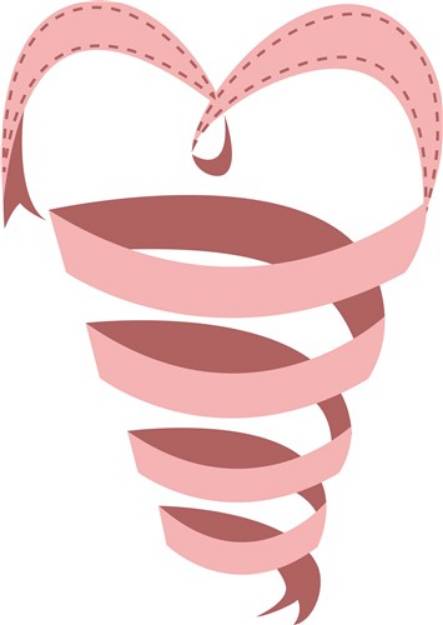 Picture of Ribbon Decoration SVG File