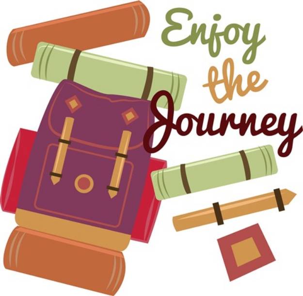 Picture of Enjoy The Journey SVG File