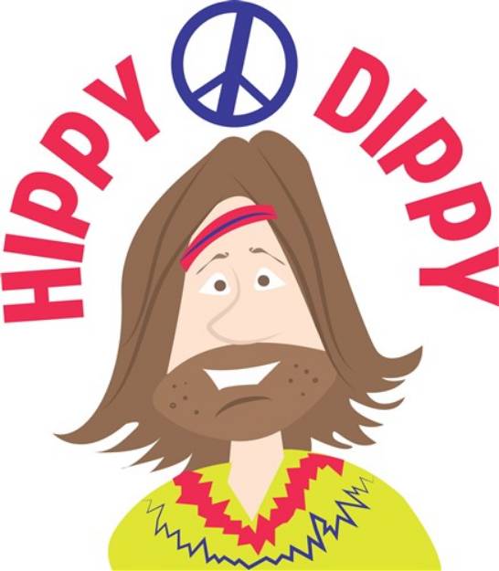 Picture of Hippy Dippy SVG File