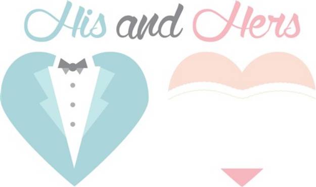 Picture of His And Hers SVG File