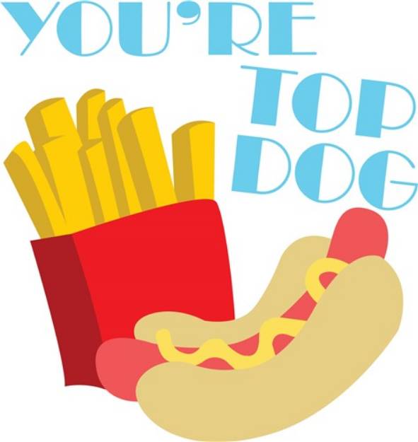Picture of Top Dog SVG File