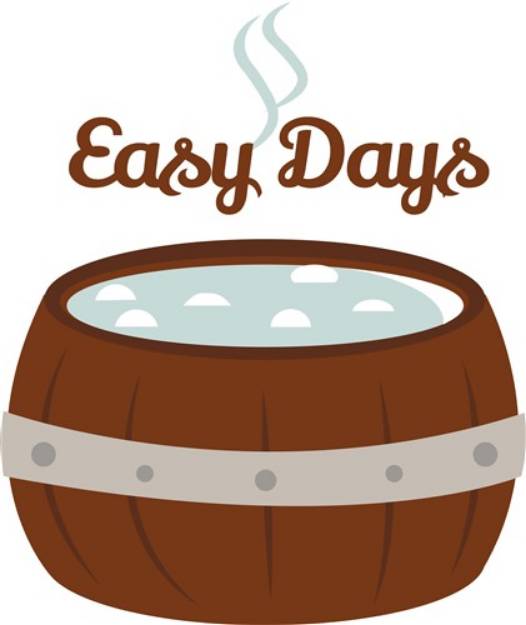 Picture of Easy Days SVG File