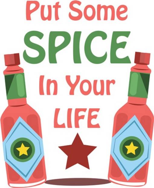 Picture of Spice In Your Life SVG File