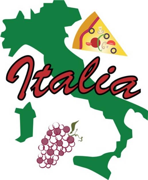Picture of Italia SVG File